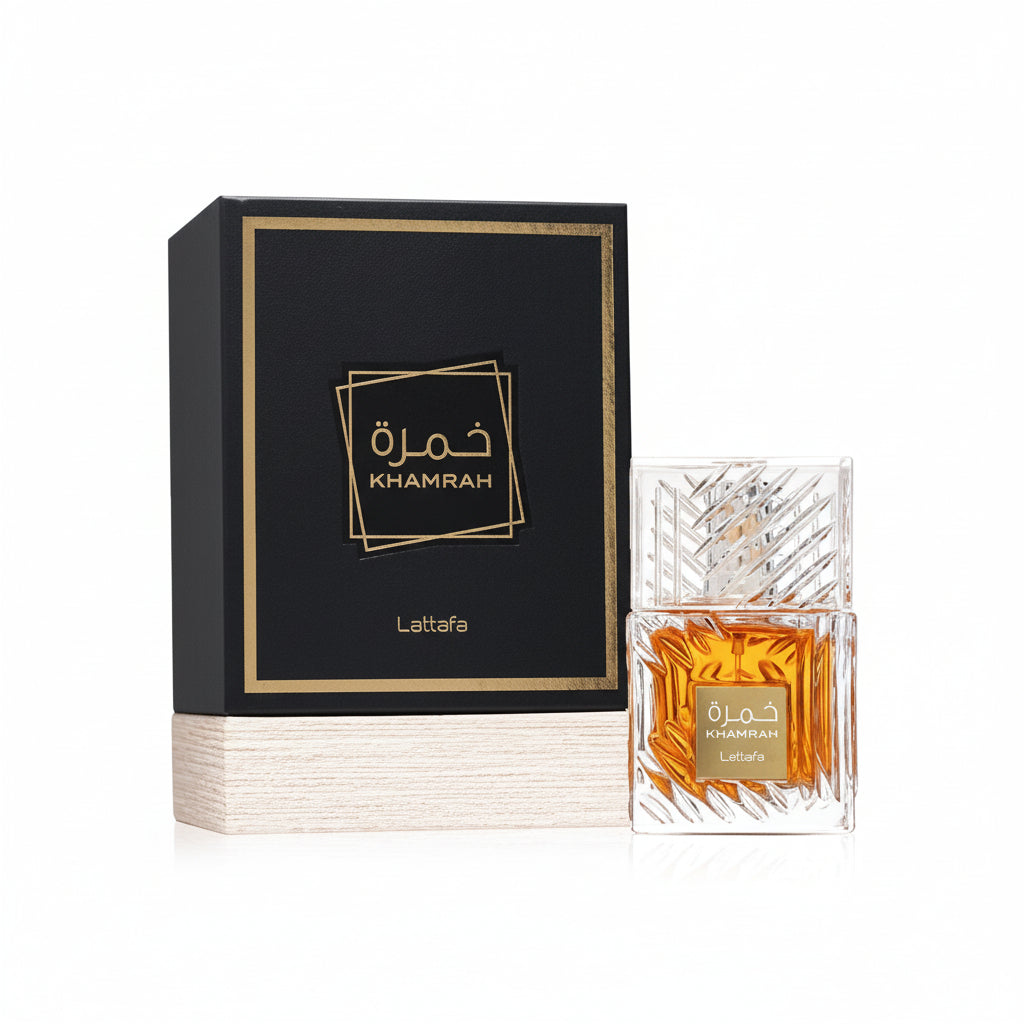 Lattafa Khamrah Eau de Parfum unisex, 3.40 onzas / 100 ml