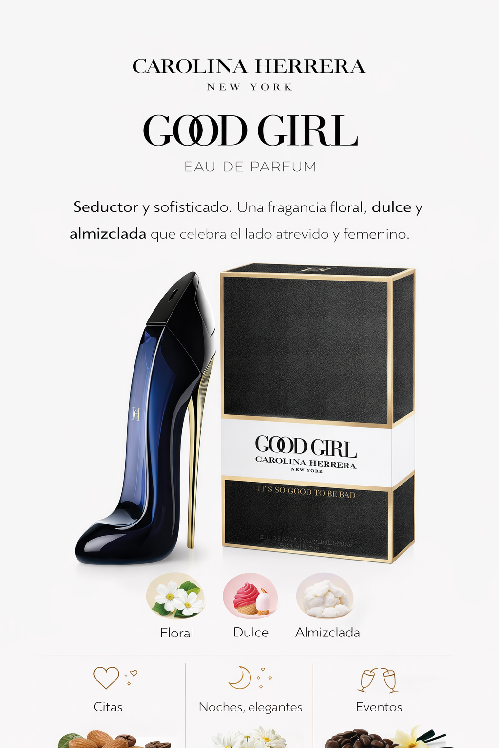 Good Girl Carolina Herrera 2.7oz EDP