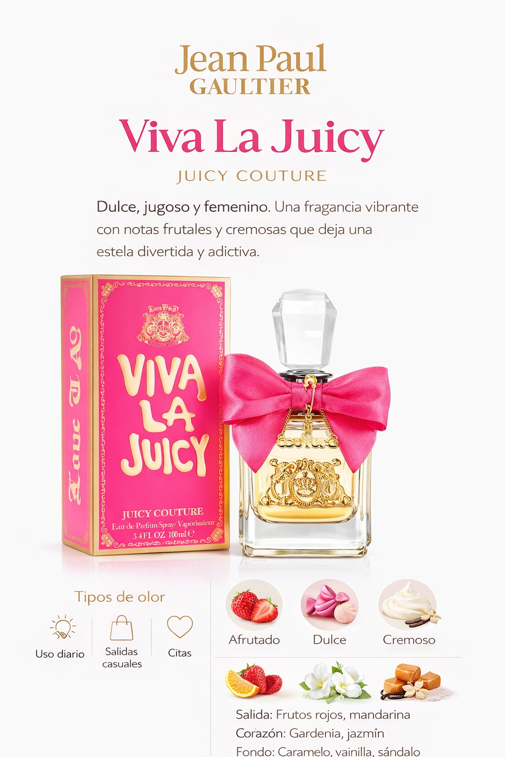 Viva la Juicy Juicy Couture EDP 3.4oz